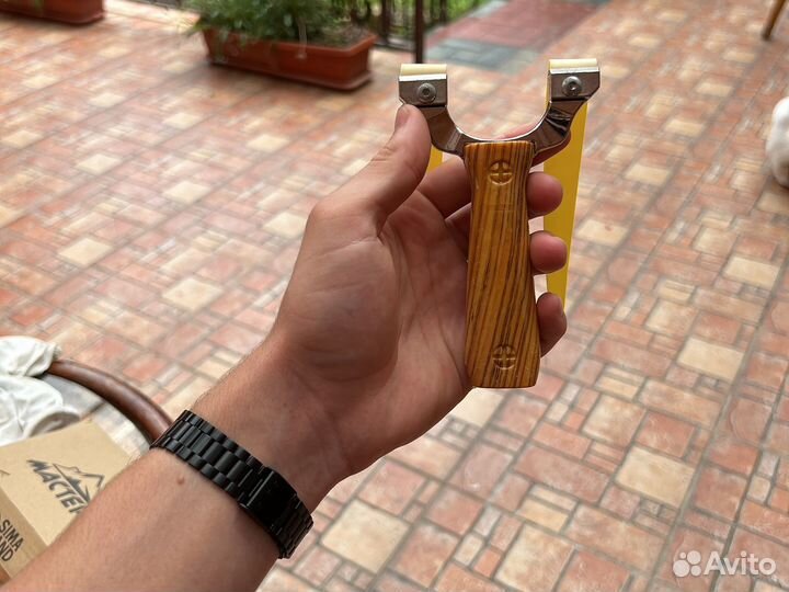 Мощная рогатка. Плоский жгут