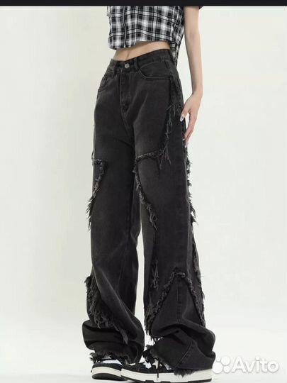 Джинсы женские y2k