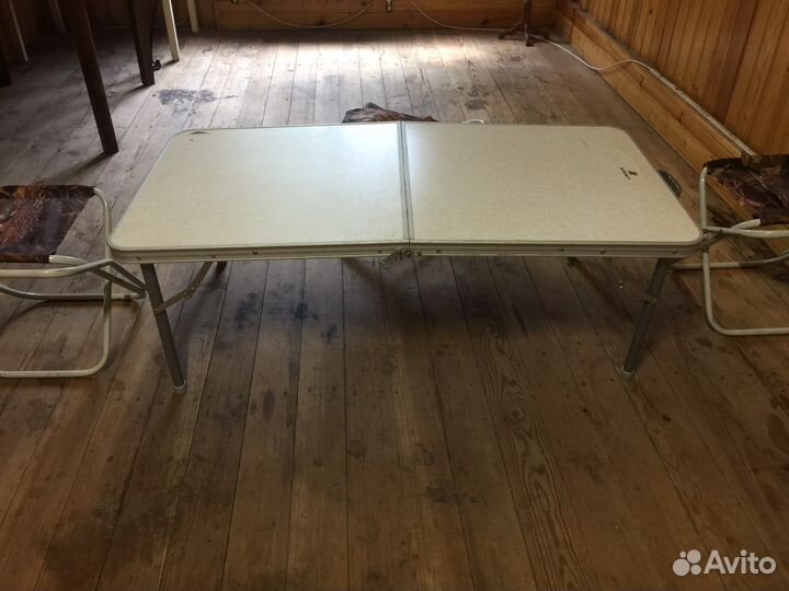 Стол раскладной для пикника + 3 стула