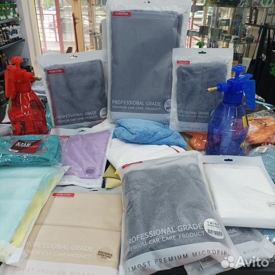 Разноворсовое полотенце (6 шт) purester