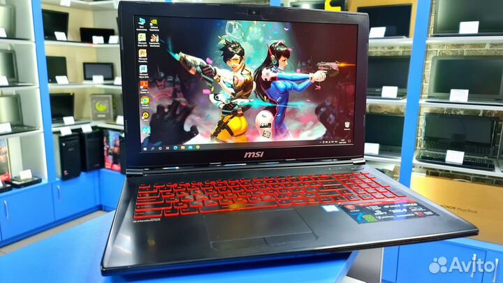 Ноутбук MSI Intel Core i5 12gb GTX 1050 IPS