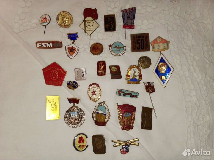 Значки СССР