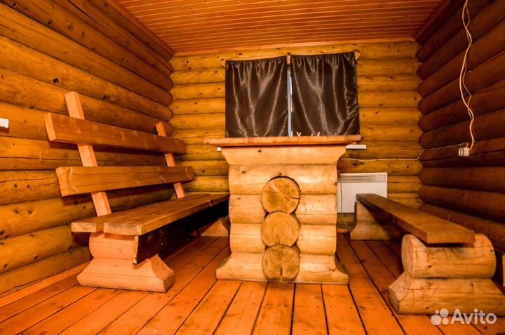 Баня на дровах