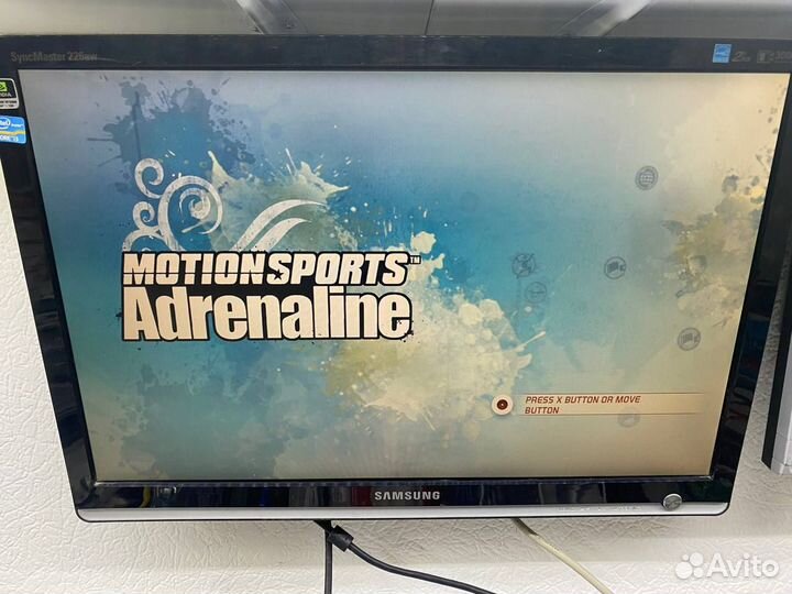 Диск PS3 MotionSports Адреналин Лицензия