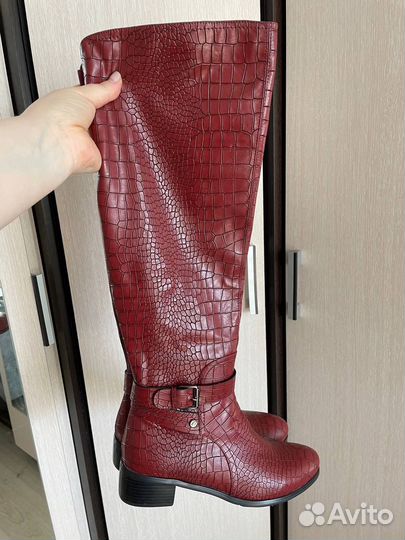 Сапоги ботфорты