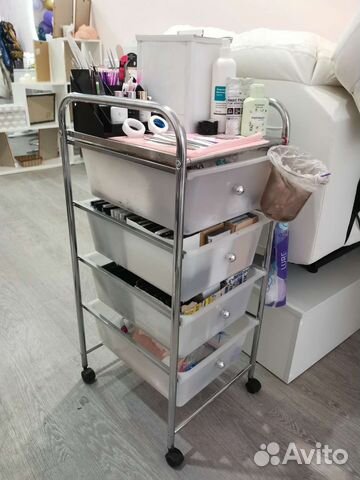 Тележка косметологическая с ящиками