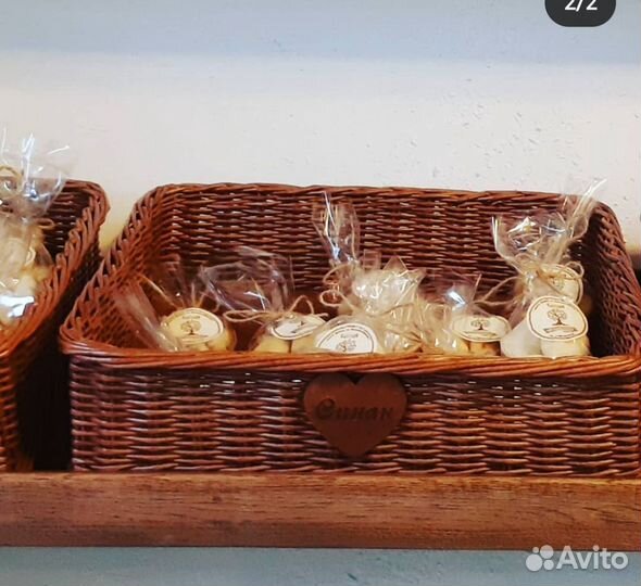 Ящики плетёные