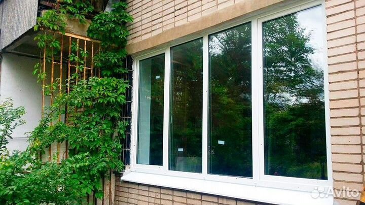 Окна пластиковые установка