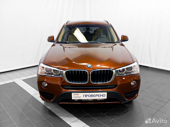 BMW X3 2.0 AT, 2016, 67 688 км