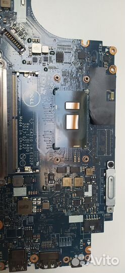 Материнская плата Dell latitude 7280 / i5-6300u