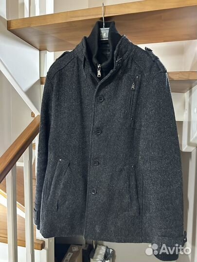 Пальто мужское утепленное Zara р-р L