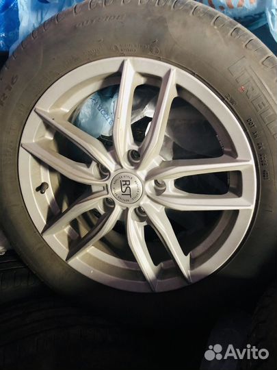 Литые диски r16 5x114 3 с резиной