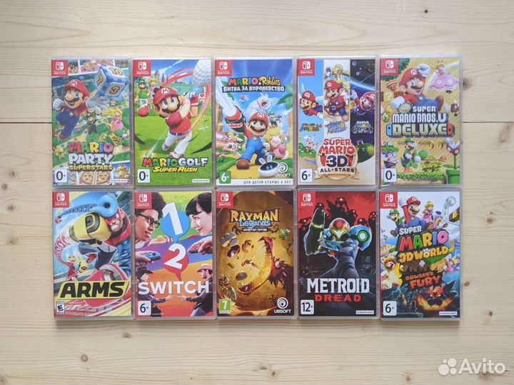 Игры для Nintendo Switch