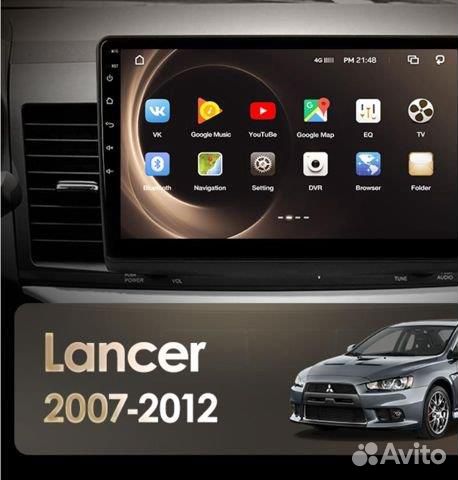 Магнитола Андроид Mitsubishi X Lancer 2007-2014