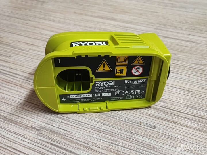 Инвертор ryobi ry18bi150a-0