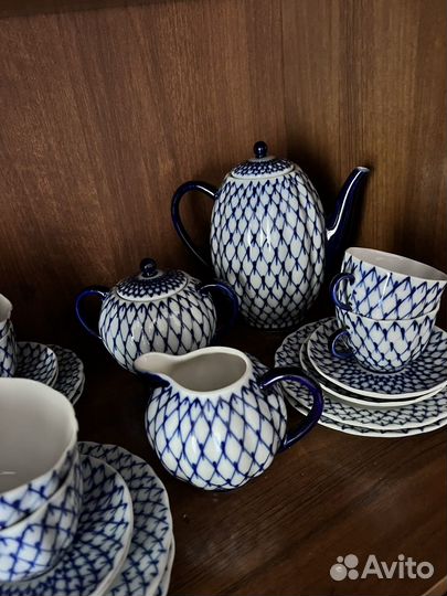 Кофейный сервиз фарфор лфз