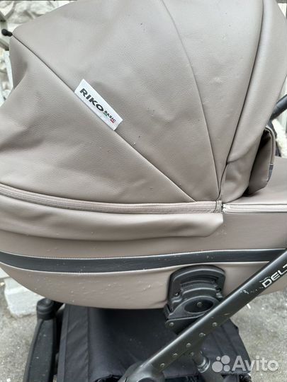 Коляска Riko Basic Delta Ecco 3 в 1 Mokka