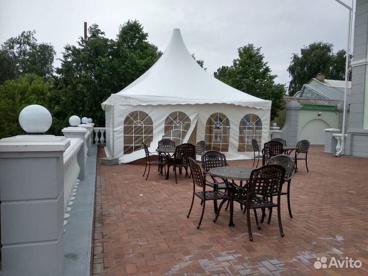 Прокат аренда шатров 5х5, 6х6 м праздники, свадьбы