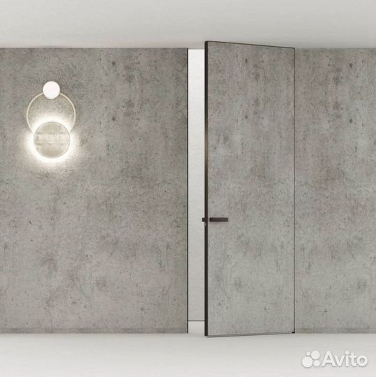 Скрытые двери под покраску