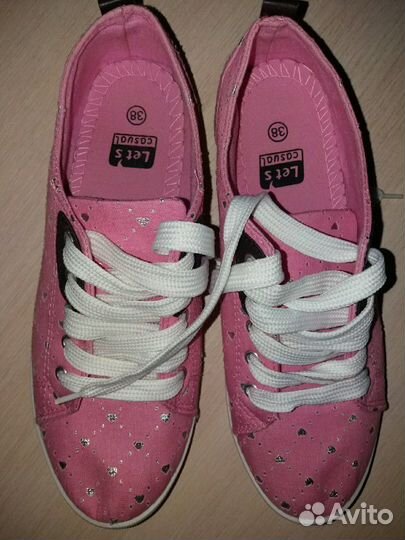 Кеды новые р-р 38