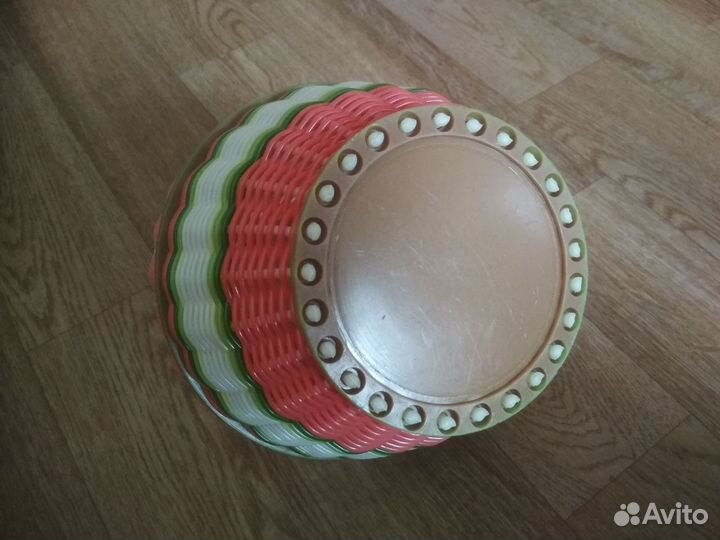 Кашпо - корзина для цветочного горшка