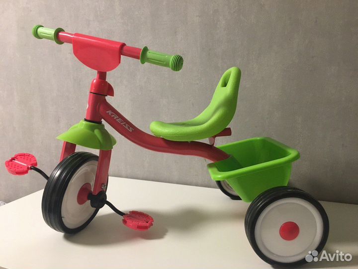 Оплачен Детский трехколесный велосипед новый