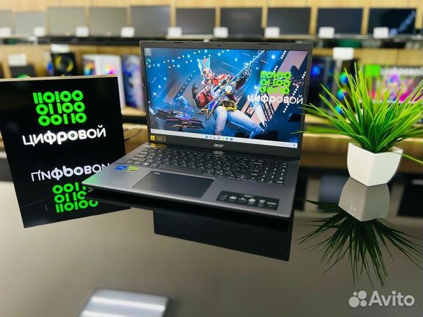 Игровой ноутбук Core i5-12450H/RTX 2050/DDR4/SSD