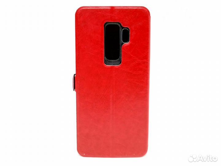 Чехол-книжка для Samsung Galaxy S9 Plus (красный)
