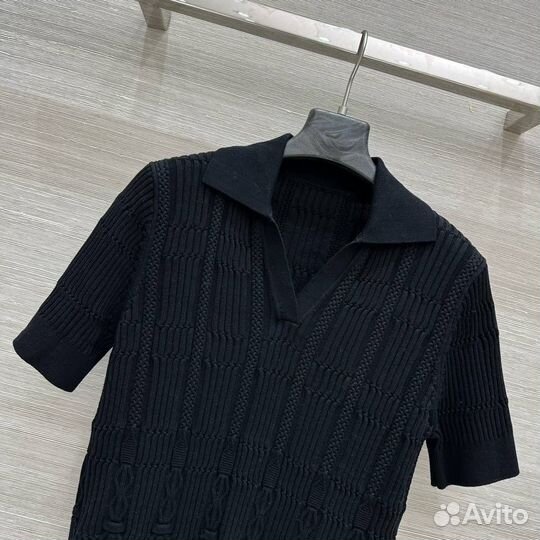 Трикотажное поло Hermes