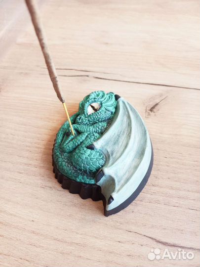 Подставка под благовония Зелёный Дракон 2024 год