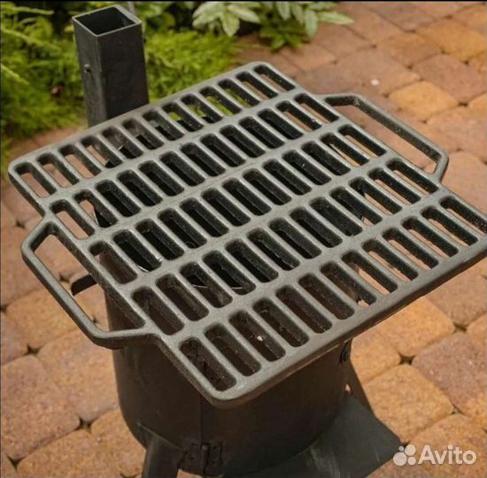 Решетка-гриль чугунная