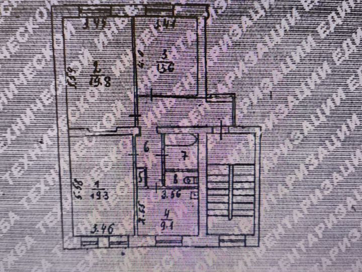 3-к. квартира, 80,1 м², 2/4 эт.