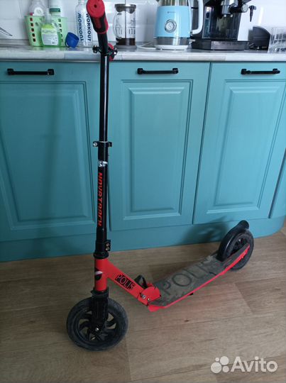 Самокат взрослый с большими колесами
