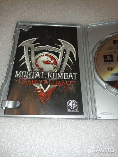 Диск ps2 Лицензия / Mortal Kombat deadly Alliance