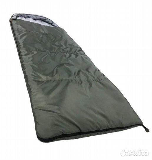 Спальный мешок зимний зеленый