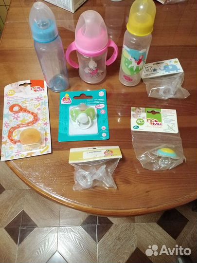 Соски бутылочные, бутылочки, поильник, соски