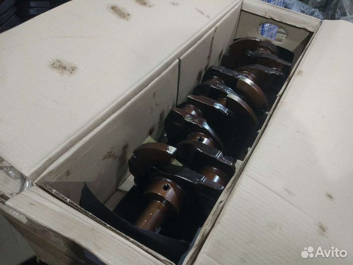 Коленвал Д245 новый 3 шпонки, 7 отверстий