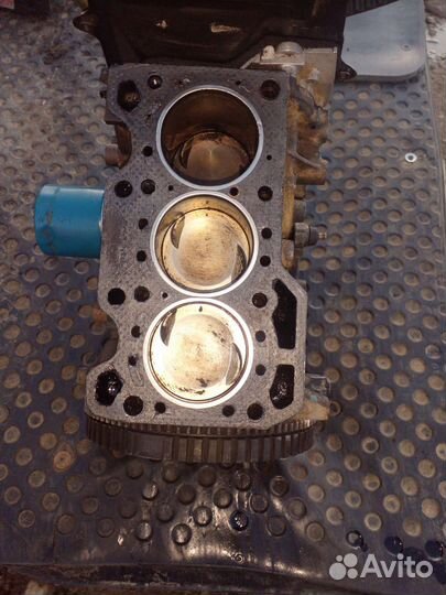 Блок двигателя всборе Дэу Матиз