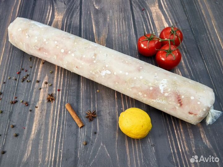 Хек филе свежемороженое в тубе