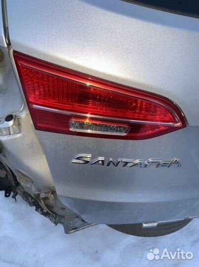Фонарь задний левый Hyundai Santa Fe 2 2013