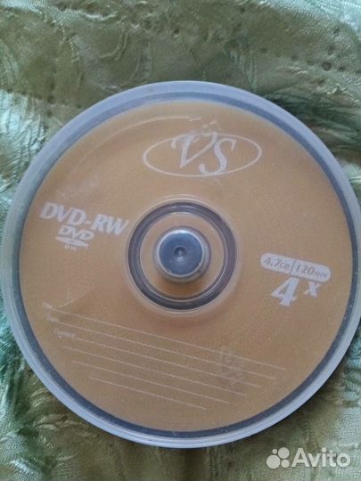 DVD диски чистые