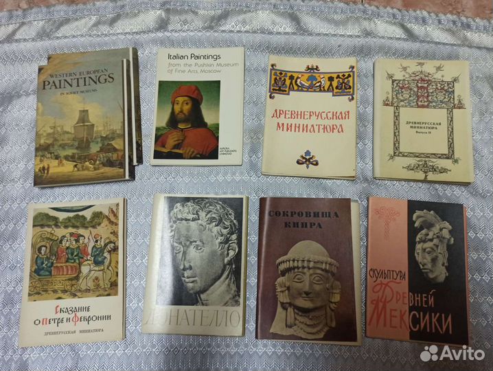 Набор открыток искусство, живопись, сокровища, муз