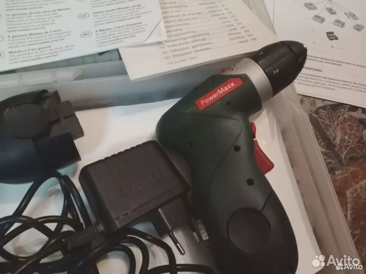 Шуруповерт metabo powermaxx 4.8