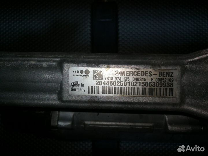 Мерседес глк GLK X204 рулевая рейка электро X 204