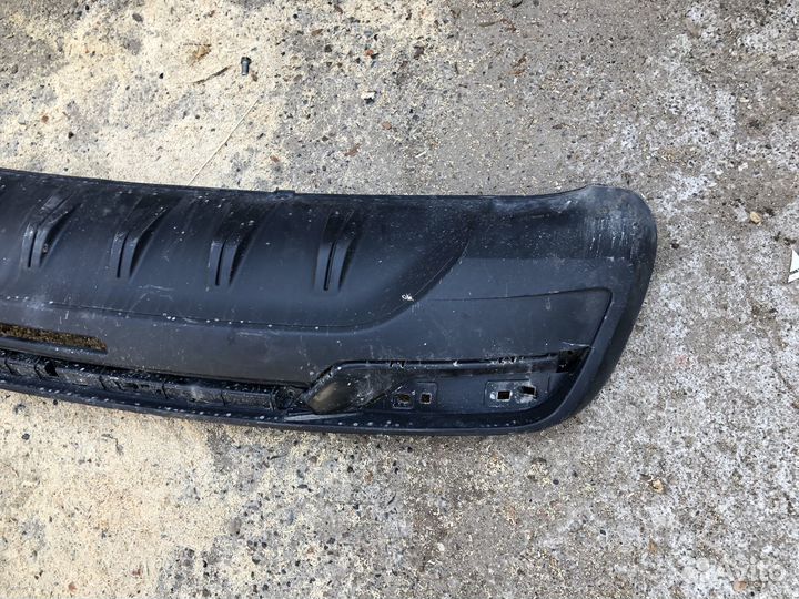 Юбка накладка заднего бампера хавал джолион