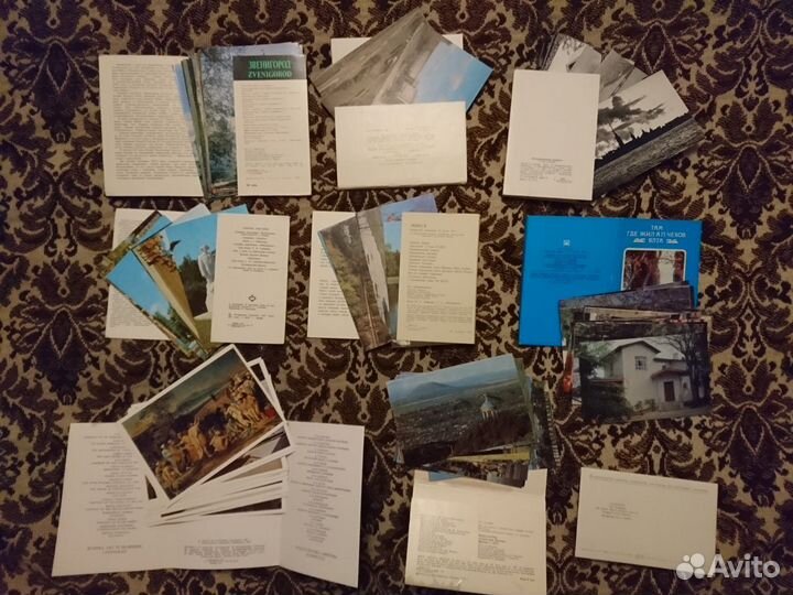 Набор открыток СССР и современные