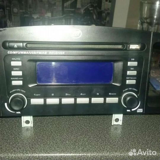 Штатная магнитола на Lifan Solano