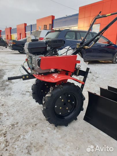 Мотоблок ременной Рысь с пониж.передачей