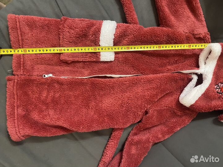 Халат плюшевый детский