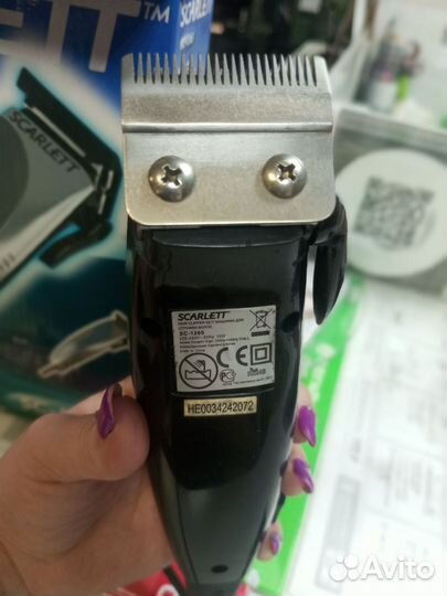 Машинка для стрижки волос scarlett